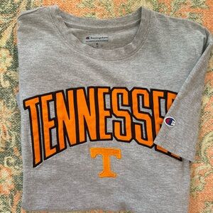 Embroidered University Of Tennessee Champion Tee Shirt